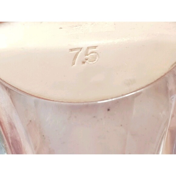 Azalea Wang Clear Acrylic Wedge Heels Women's Size 7.5 - Picture 8 of 8